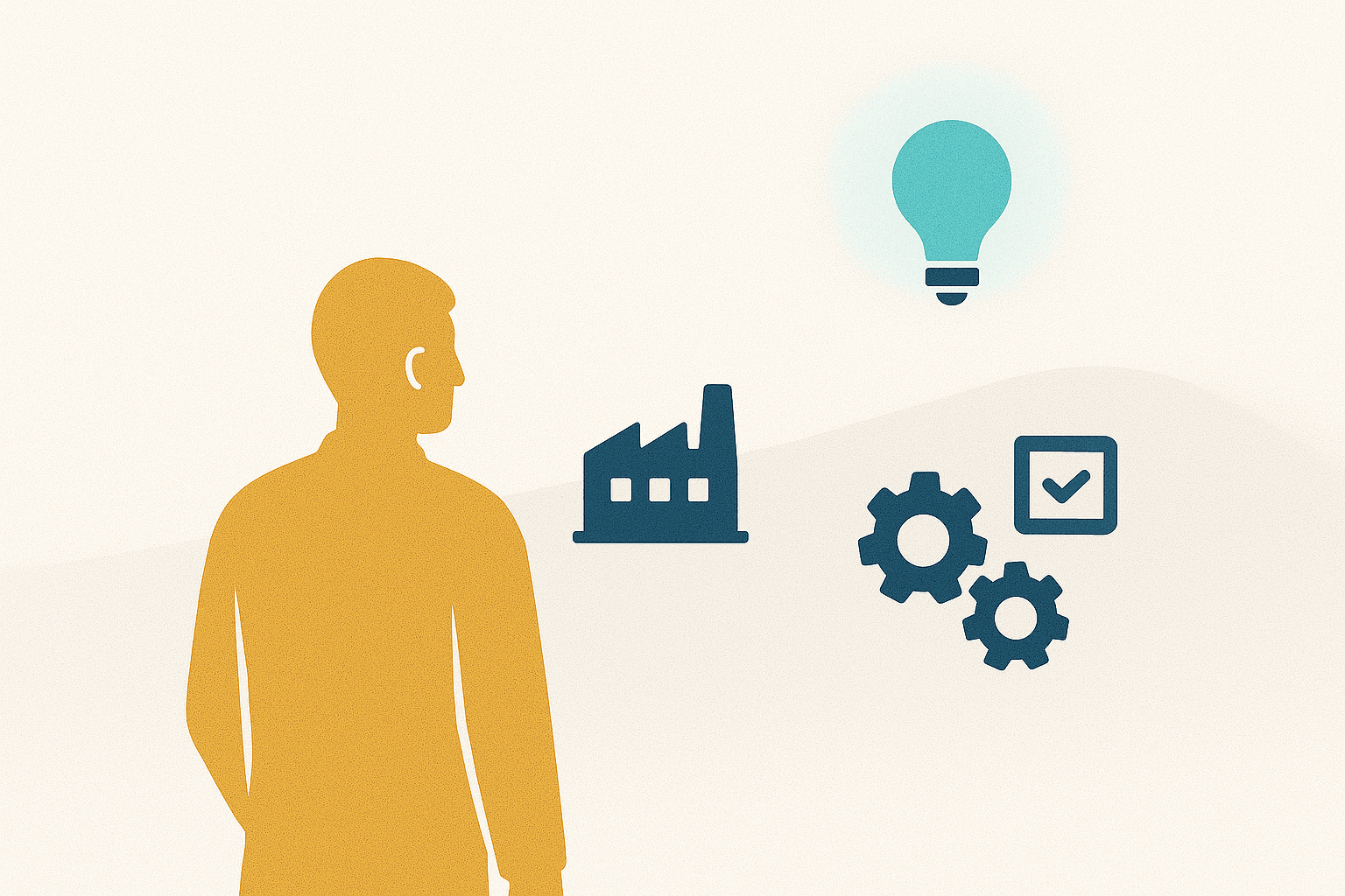 Manager focused on operations with insights feeling distant